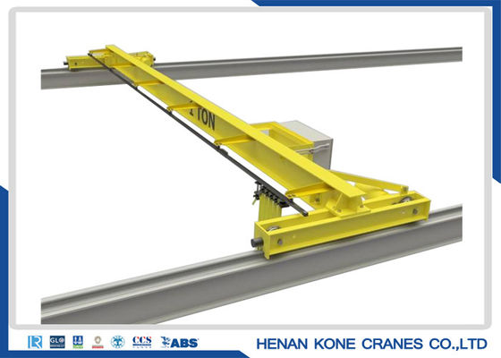 Sarı 380V 20 Ton Çift Kirişli Gezer Vinç